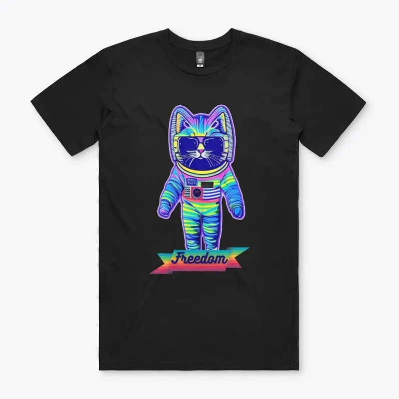 Freedom Astronaut Cat