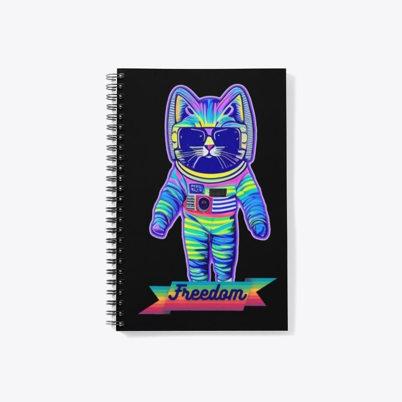 Freedom Astronaut Cat